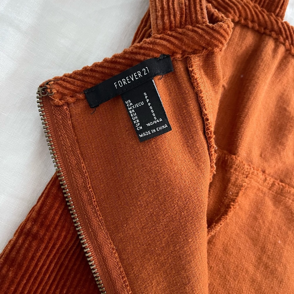 Corduroy dress from forever 21